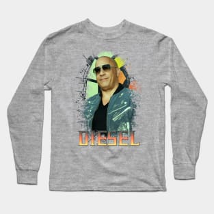 Vin Diesel / High Quality Digital Art Print - 117211234 Long Sleeve T-Shirt